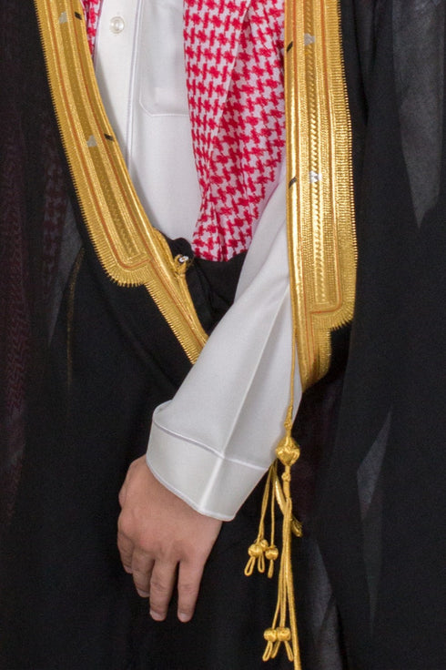 Men's Bisht Summer Black