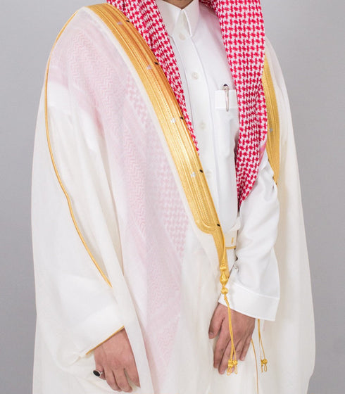 Men's Bisht Summer Off-White